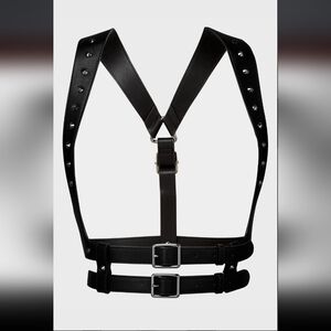 Killstar Black Studded Harness Belt
